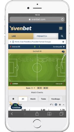 Svenbet mobile  Sports betting 1/5
